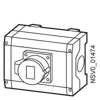 SIMOTICS FD, LV-MOTOR, SC WATER COOLED, IC86W, IP55 DRIVEN BY FOREIGN CONVERTER BY NON-STABILIZED POWER SUPPLY TEMP. CLASS 180(H) ACC. 155(F) HIGH EFFICIENCY SH 315, 4 POLES 575V / 60HZ, 3600 RPM, 545 KW